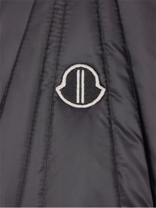 Leather bomber jacket MONCLER + RICK OWENS | MU01F1A01M8113999